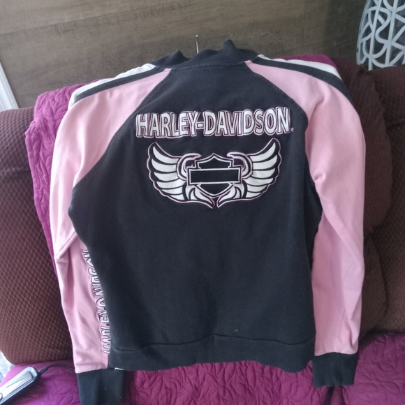 Harley Davidson zip up jacket - Picture 2 of 2